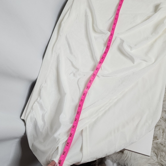 NEW‼️CyperSoul Spaghetti Strap Bodycon Ruched Wrap Velvet Dress 2XL - Picture 8 of 10